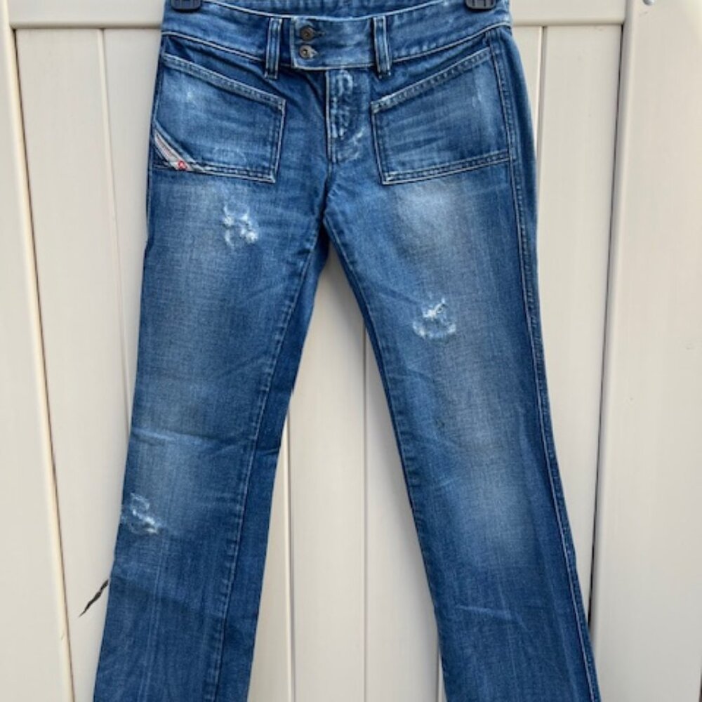 DIESEL womens bootcut jeans